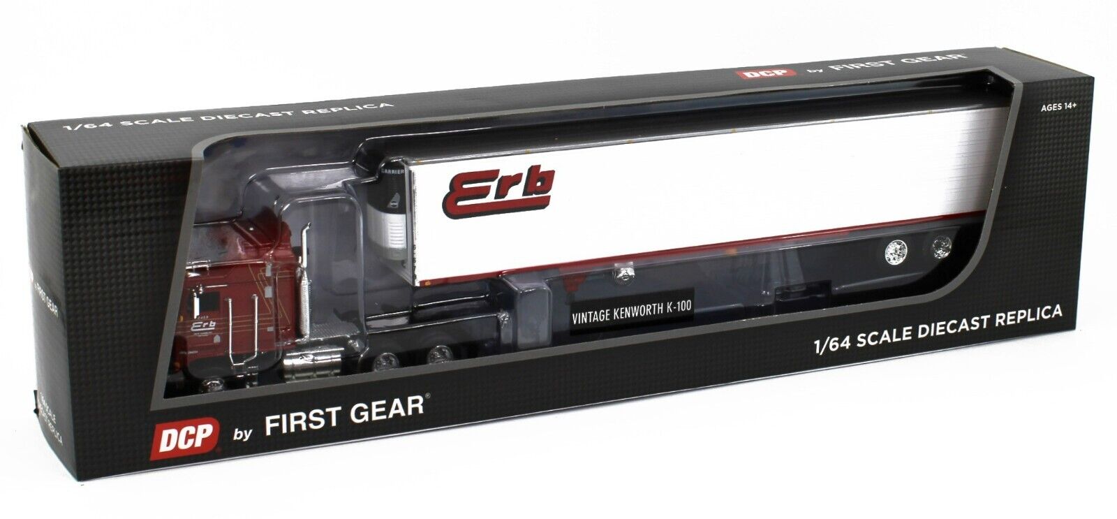 CUSTOM 1/64 DCP KENWORTH K100 & DCP 53 FT. CHROME DRY VAN - Foto 6