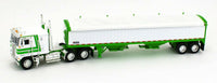 
              2020 DCP 1:64 *WHITE & GREEN* KENWORTH K-100 COE w/WILSON GRAIN TRAILER *NIB*
            