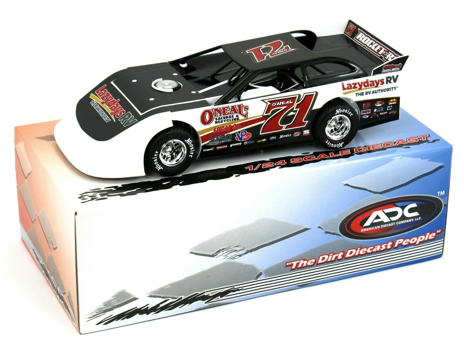 1:24 ADC Dirt Late Model *HUDSON O'NEAL* #71 LAZY DAYS RV 2021