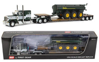 
              1:64 DCP *HUSKY* Green PETERBILT 379 Semi & Lowboy w/27500L Spreader *NIB*
            