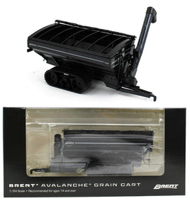 2023 SPECCAST 1:64 *BRENT* METALLIC BLACK Model 1198 *GRAIN CART* w/TRACKS NIB!
