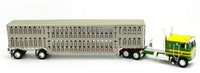 
              2021 DCP 1:64 *HILTON TRUCKING* KENWORTH K-100 w/WILSON LIVESTOCK TRAILER NIB
            