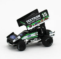 
              1:64 Round2 *DONNY SCHATZ* Artic Cat Black & White #15 Sprint Car *NIP*
            