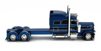 
              DCP 1:64 *METALLIC BLUE* Stretched Peterbilt 389 70" Midroof w/Renegade Lowboy
            