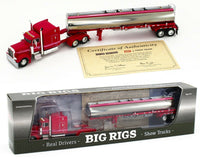 
              2021 DCP 1:64 *BIG RIGS #5 J. COOL, INC* Pink Peterbilt 379 w/Heil Tanker *NIB*
            