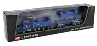 
              2022 DCP 1:64 *BLUE* Kenworth T880 Rogue Dump Truck & Transfer Dump Trailer NIB
            